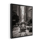San Francisco Cable Car Framed Canvas Print Gallery Image 2
