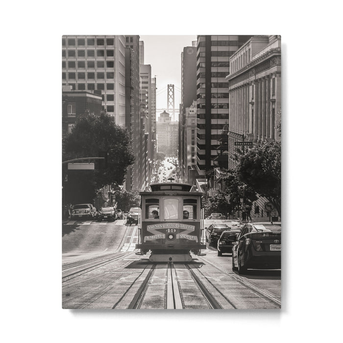 San Francisco Cable Car Metal Print Gallery Image 1
