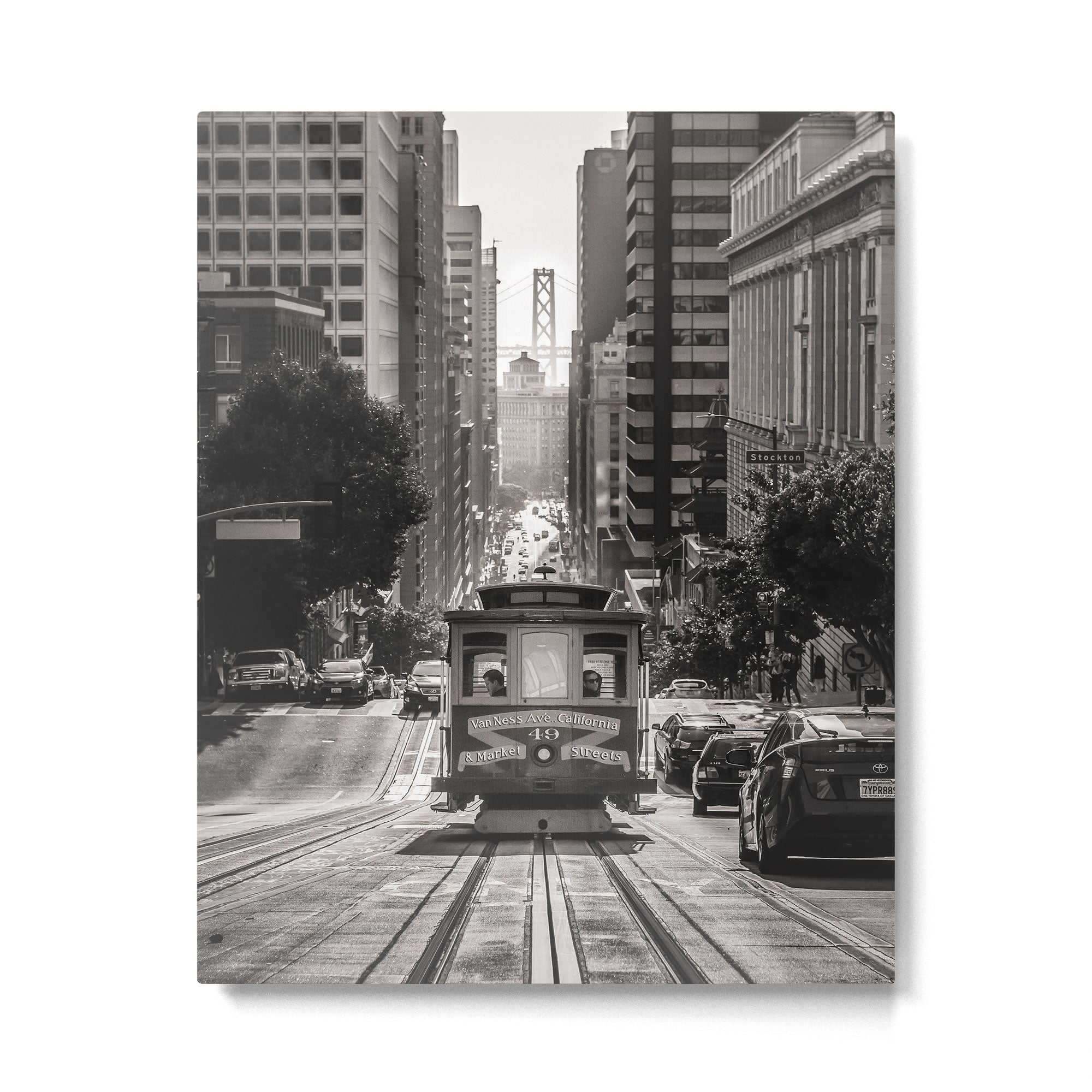 San Francisco Cable Car Metal Print Gallery Image 6