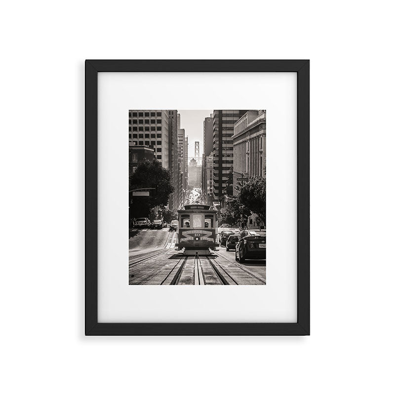 San Francisco Cable Car Framed Art Print Gallery Image 6