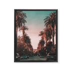 Sunset Boulevard Los Angeles Framed Canvas Print Gallery Image 6