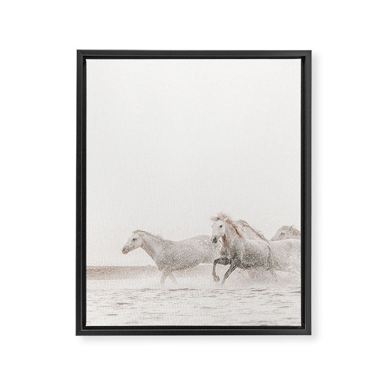 Wild Horses Framed Canvas Print Gallery Image 6