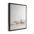 Wild Horses Framed Canvas Print Gallery Image 2