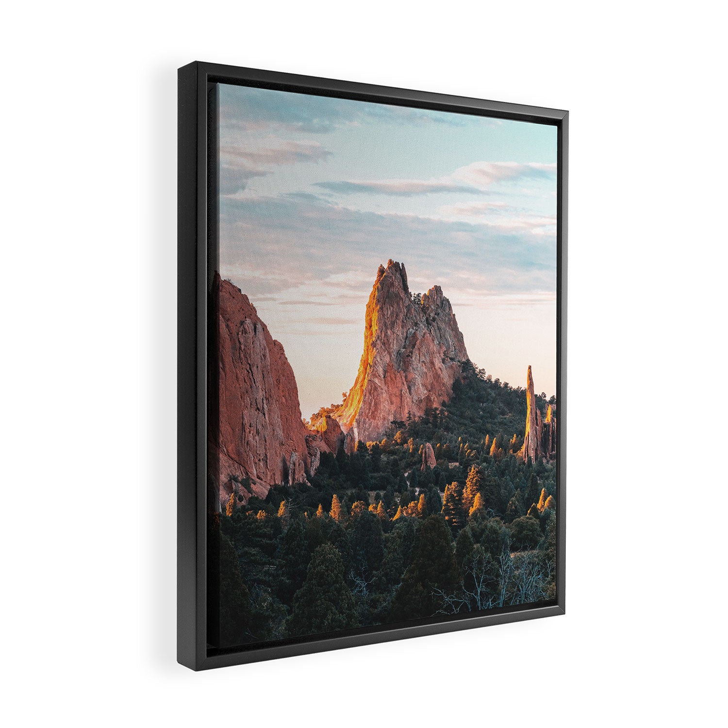 Southwestern Colorado Springs Framed Canvas Print Gallery Image 2