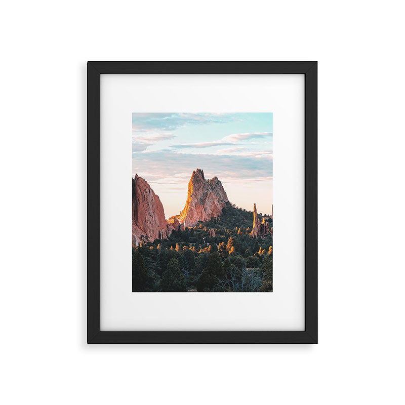 Southwestern Colorado Springs Framed Art Print Gallery Image 5