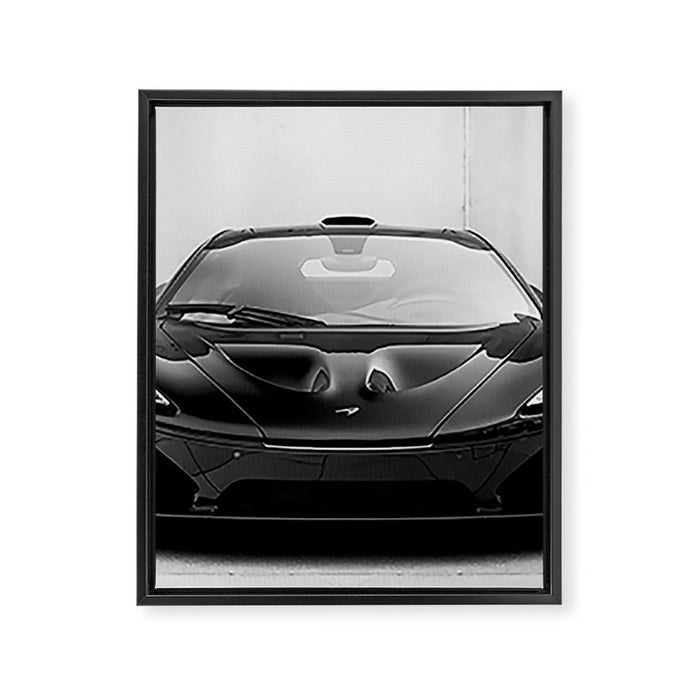 Sports Car Framed Canvas Print Gallery Image 1