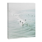 Surfer Waves Coastal Ocean Canvas Print Gallery Image 6