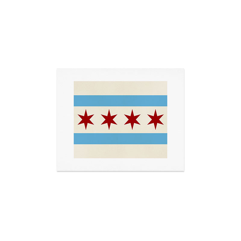 Chicago Flag II Art Print Gallery Image 1