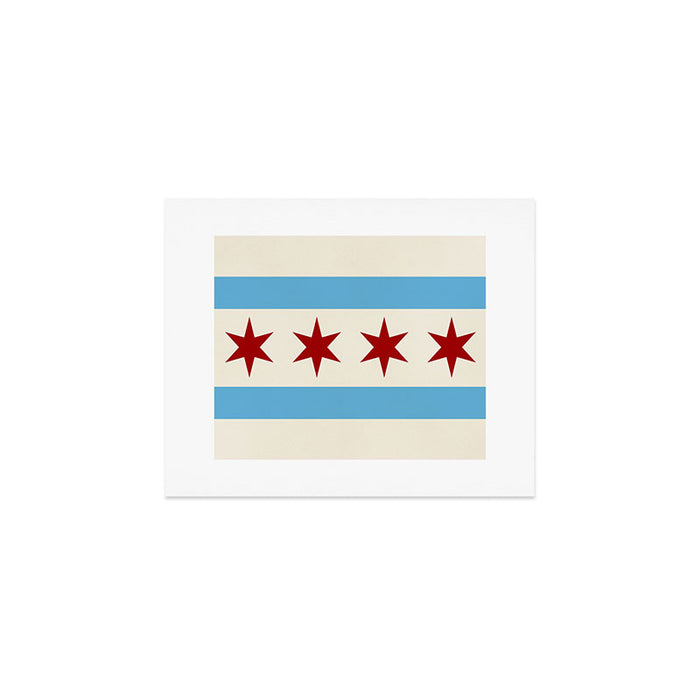 Chicago Flag II Art Print Gallery Image 1