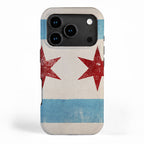 Chicago Flag iPhone Case Gallery Image 1