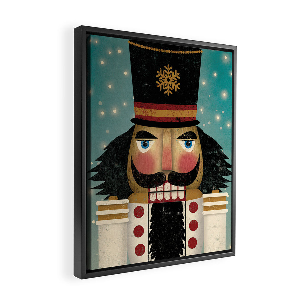 Christmas Nutcracker 21W Framed Canvas Print Gallery Image 2