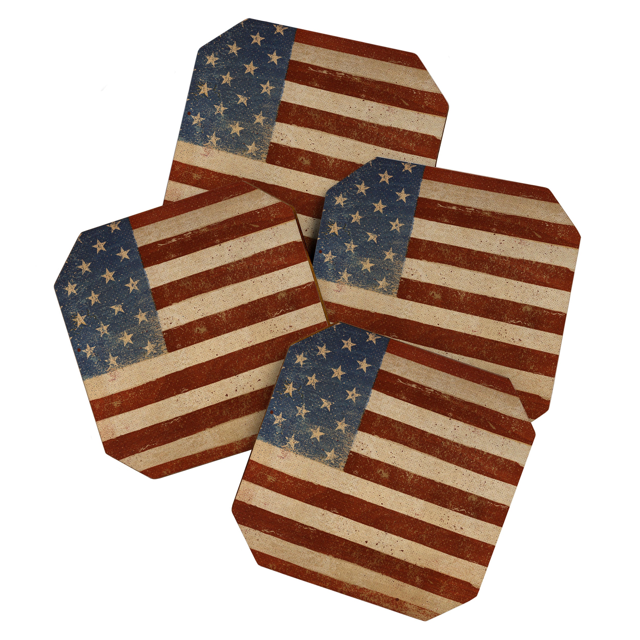 Flag US Flag American America Old Glory USA Coaster Gallery Image 1