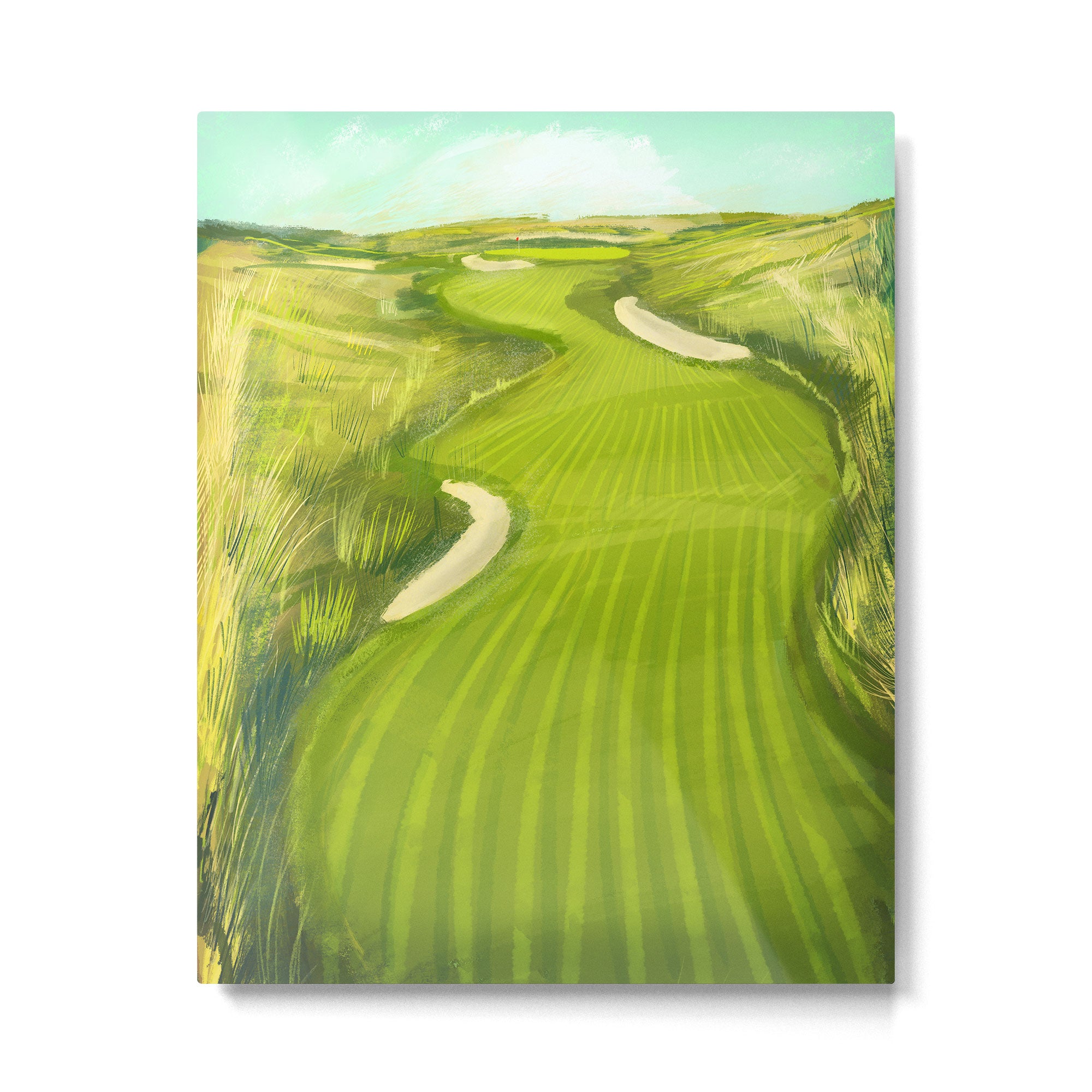 Links Golf Course Metal Print Gallery Image 4