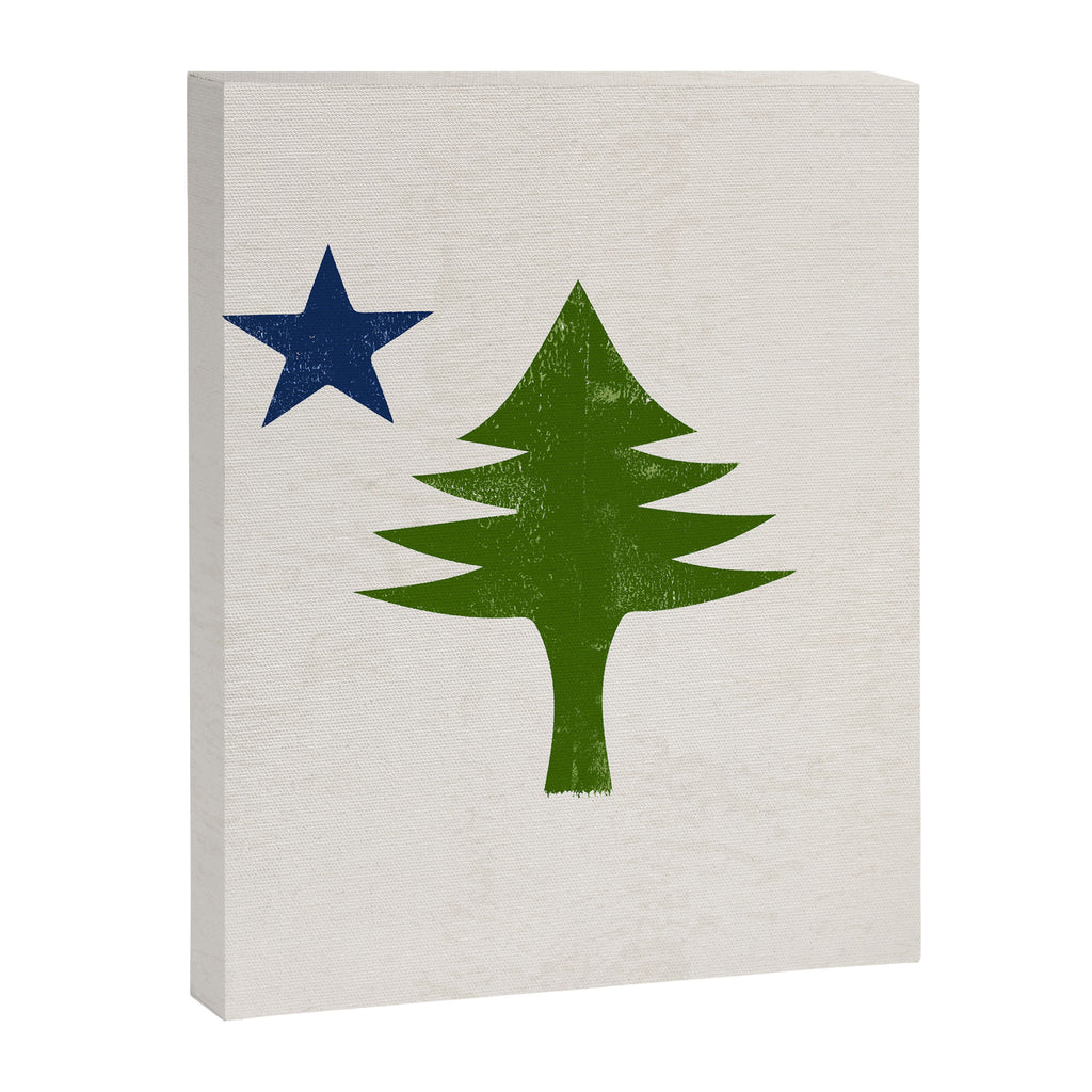 Original Maine Flag Canvas Print Gallery Image 6