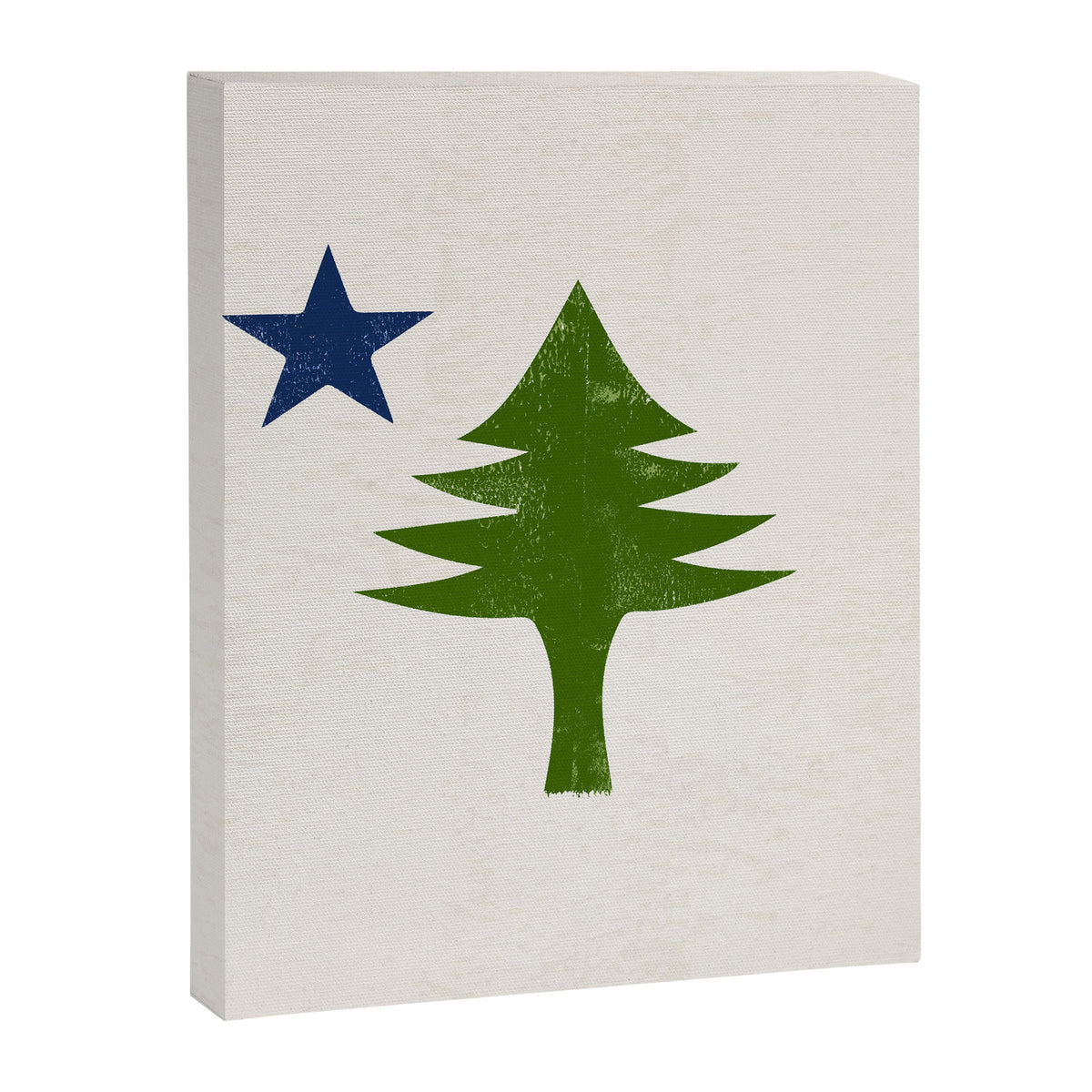 Original Maine Flag Canvas Print Gallery Image 6