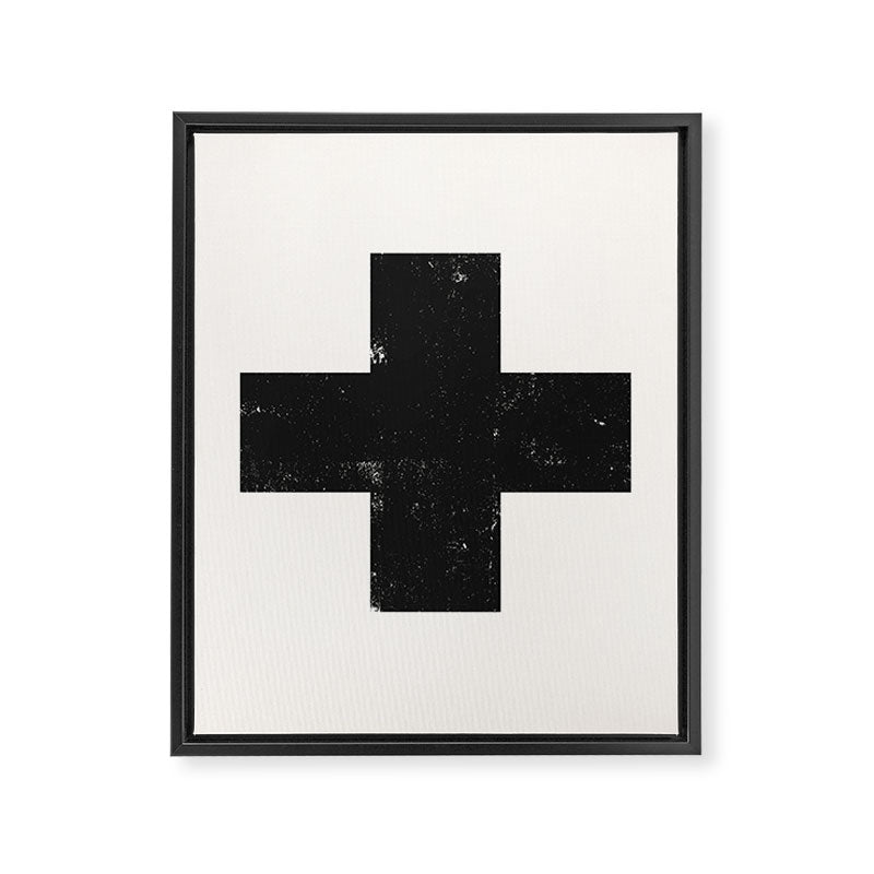 Ski Patrol Sign Framed Canvas Print Gallery Image 8