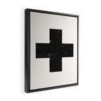 Ski Patrol Sign Framed Canvas Print Gallery Image 2