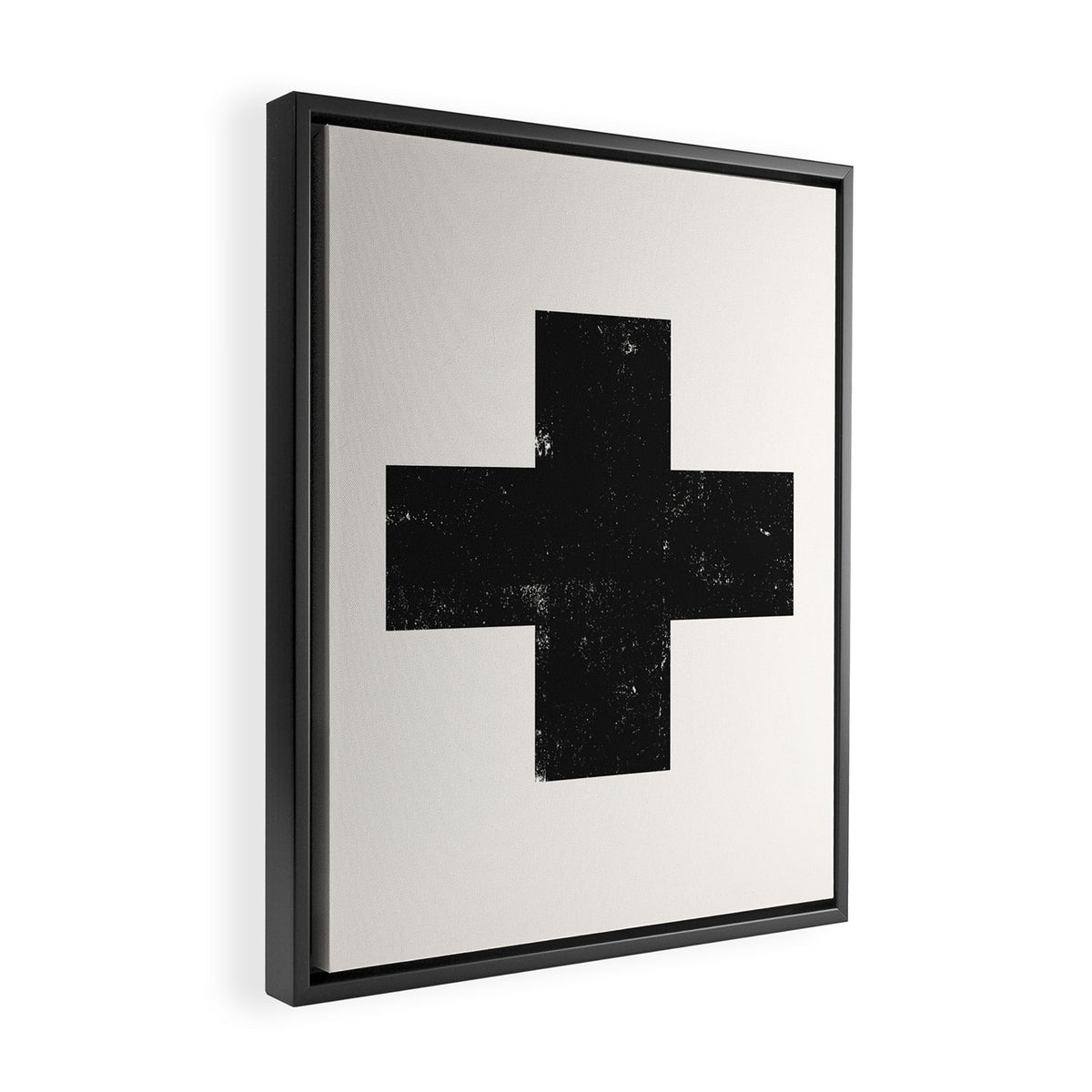 Ski Patrol Sign Framed Canvas Print Gallery Image 2