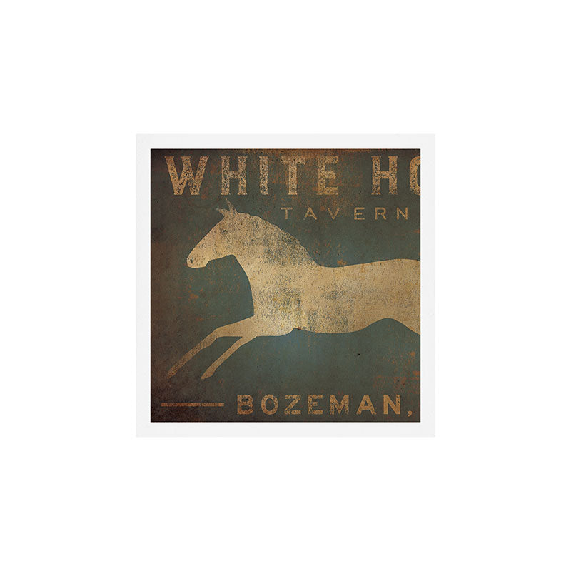 White Horse Tavern Art Print Gallery Image 1