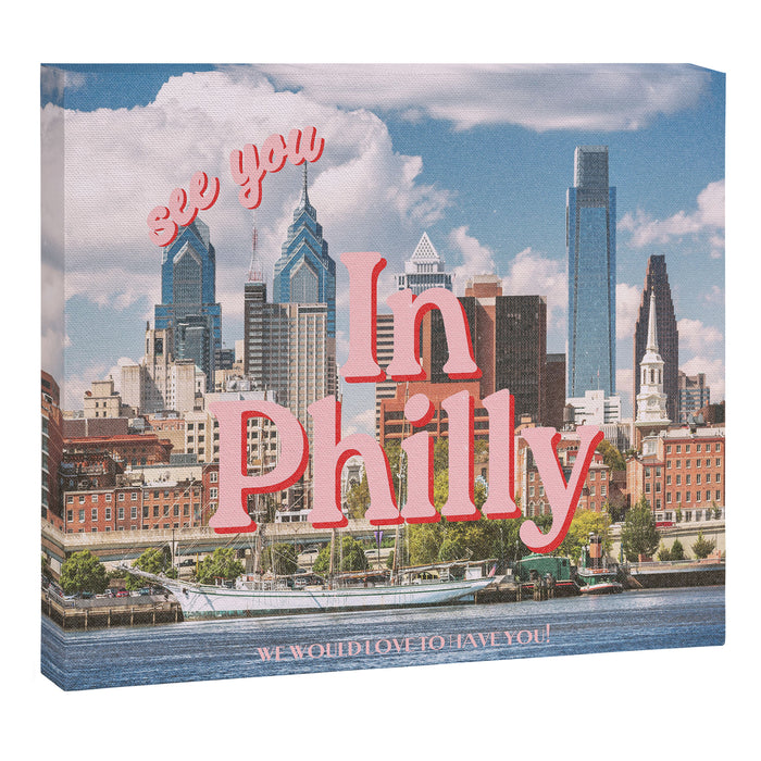 See You In Philly Canvas Print Gallery Image 1