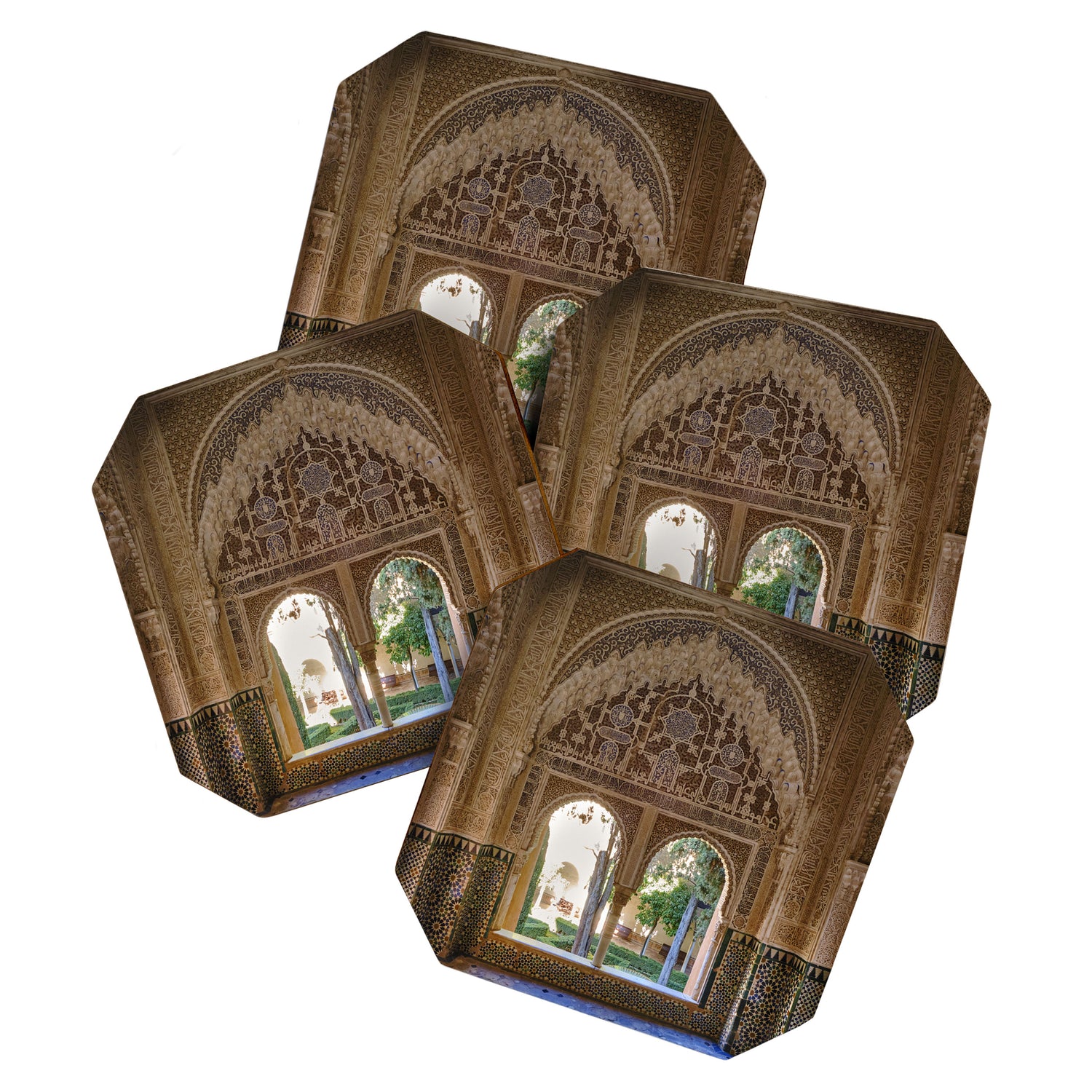 Lindaraja oriel. The Alhambra palace. Granada. Spain. Medium format, Film Coaster Gallery Image 1