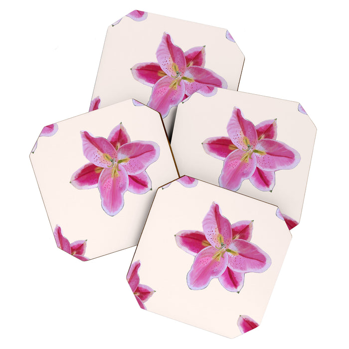 Big lily pattern Coaster Gallery Image 1