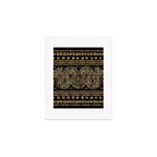 Aztec Double Headed Serpent Deity Art Print Gallery Image 1