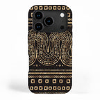 Aztec Double Headed Serpent Deity iPhone Case Gallery Image 1