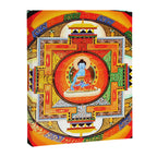Buddhist Healing Mandala Canvas Print Gallery Image 8