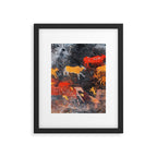 Cave Art Lascaux Deer Hunt Framed Art Print Gallery Image 5