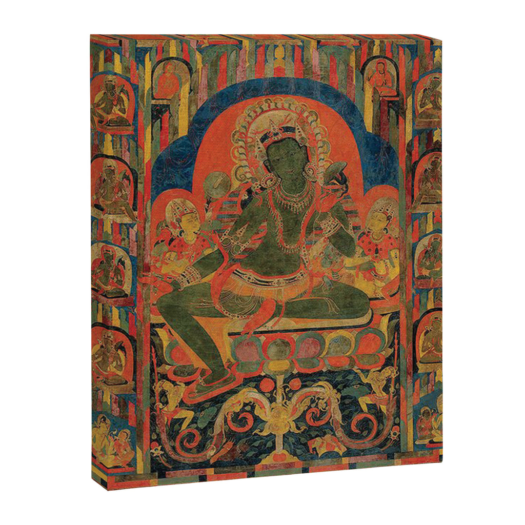 Hindu Krishna Tapestry Canvas Print Gallery Image 6
