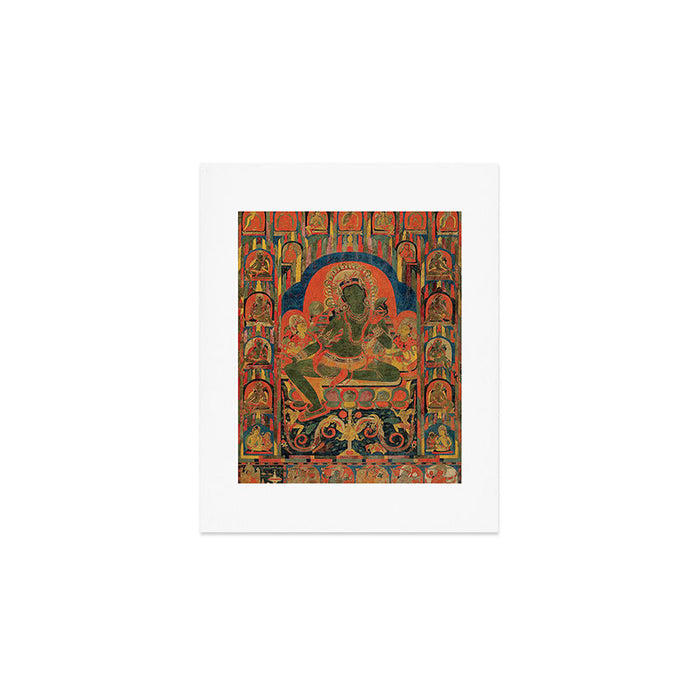 Hindu Krishna Tapestry Art Print Gallery Image 1