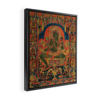 Hindu Krishna Tapestry Framed Canvas Print Gallery Image 2