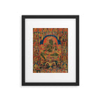 Hindu Krishna Tapestry Framed Art Print Gallery Image 5