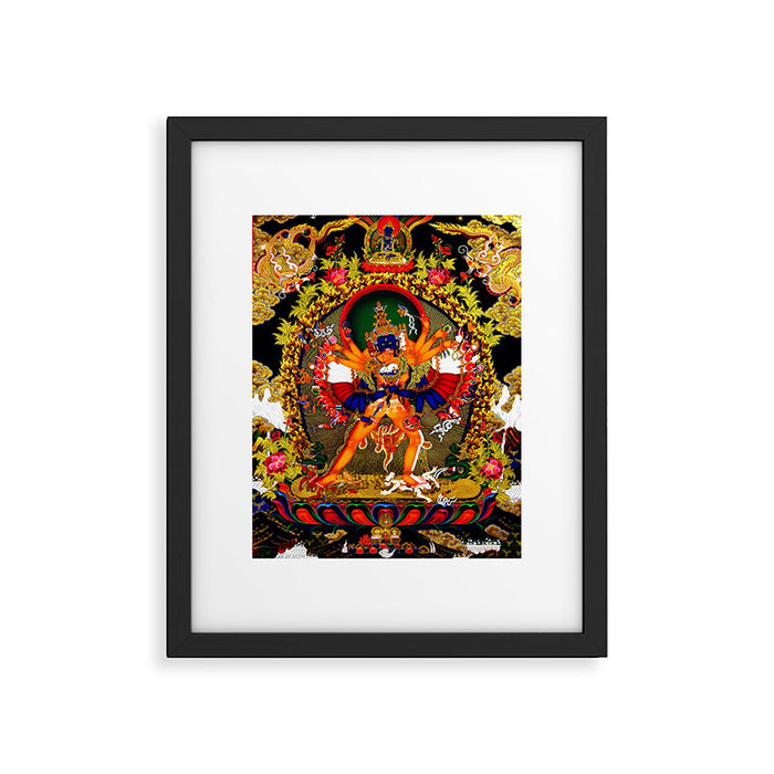 Hindu Kali 12 Framed Art Print Gallery Image 1