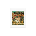 Hunt Of The Unicorn Medieval Tapestry Art Print Gallery Image 1