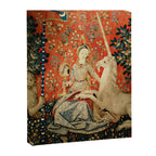 Lady and The Unicorn Sight Canvas Print Gallery Image 8