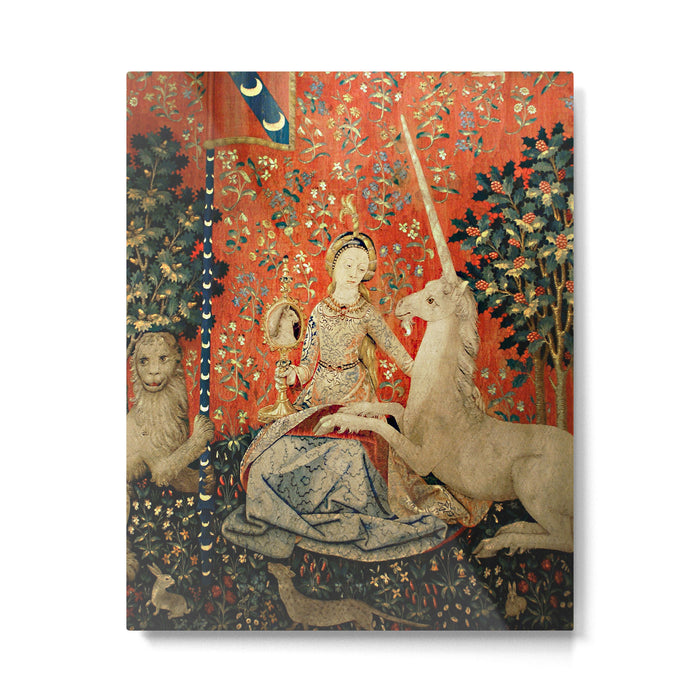 Lady and The Unicorn Sight Metal Print Gallery Image 1