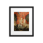 Lady and The Unicorn Sight Framed Art Print Gallery Image 6