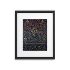 Mahakala Protector Tibetan Buddhist Thangka Framed Art Print Gallery Image 6