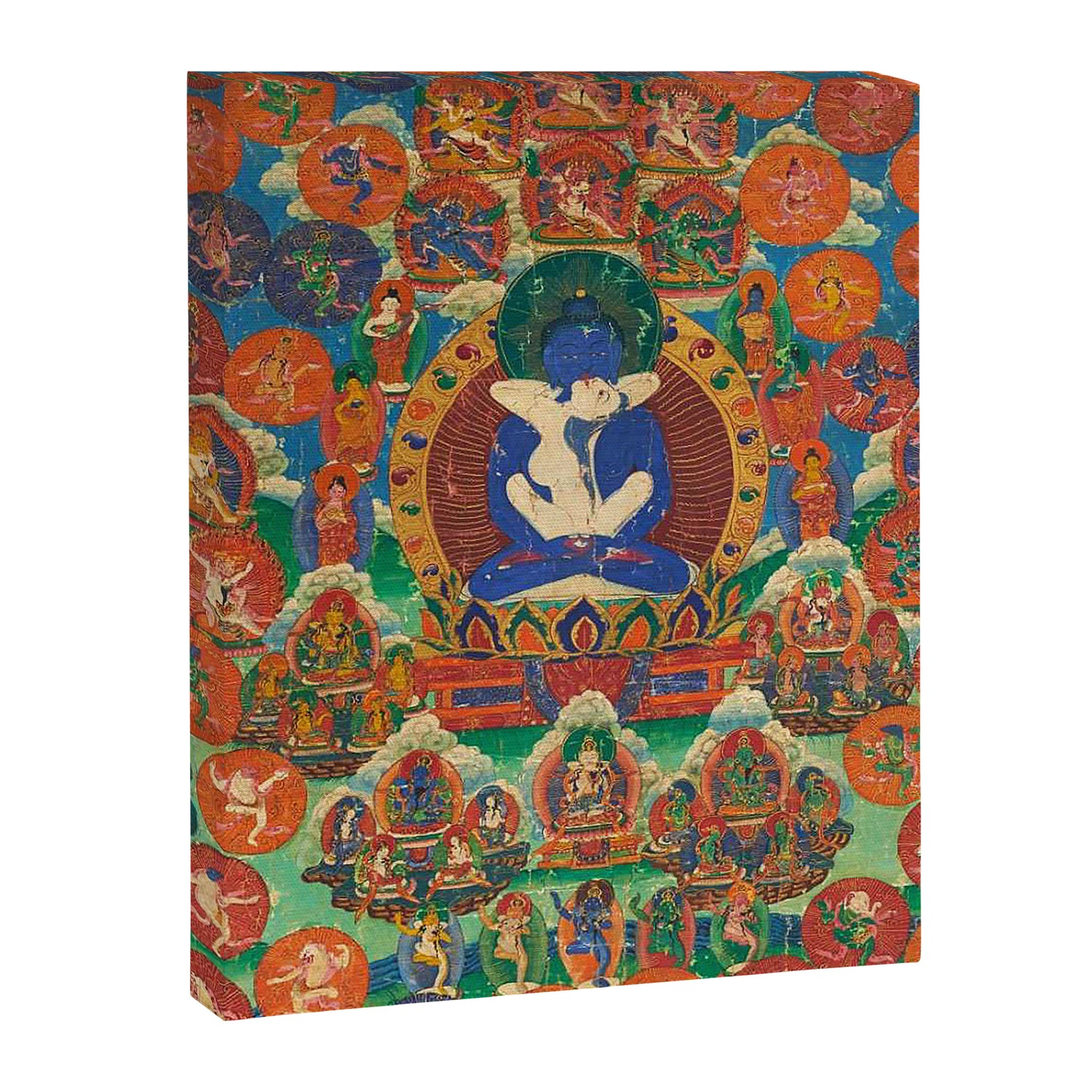 Mahayana Buddhist Samantabhadra Yab Yum Canvas Print Gallery Image 3