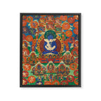 Mahayana Buddhist Samantabhadra Yab Yum Framed Canvas Print Gallery Image 3