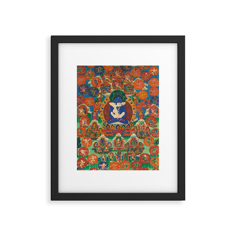 Mahayana Buddhist Samantabhadra Yab Yum Framed Art Print Gallery Image 5