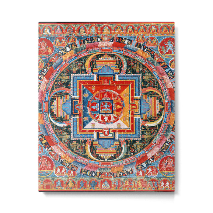 Mandala of Jnanadakini Tibetan Buddhism Metal Print Gallery Image 1