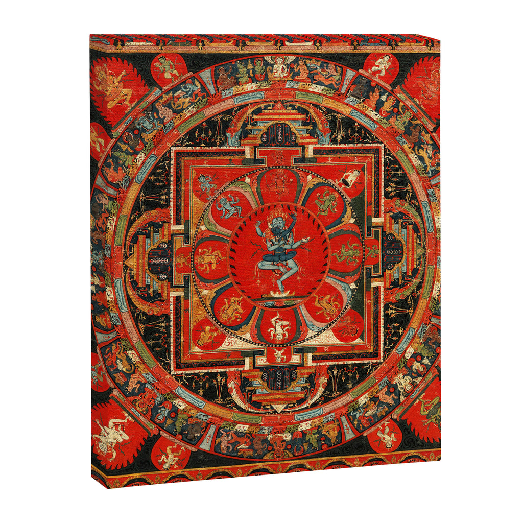 Shri Hevajra Nine Deity Manadala Canvas Print Gallery Image 8