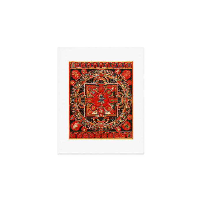 Shri Hevajra Nine Deity Manadala Art Print Gallery Image 1