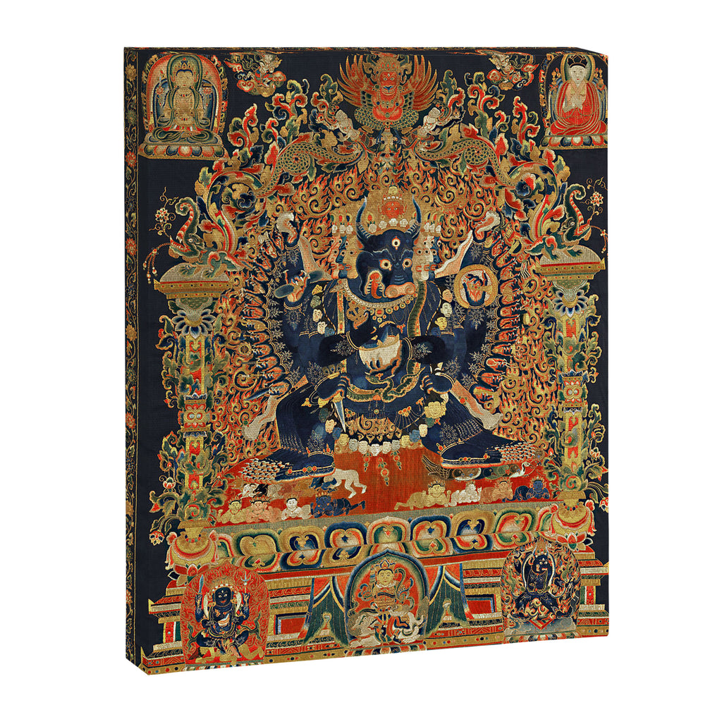 Tantric Buddhist Vajrabhairava Deity 2 Canvas Print Gallery Image 8