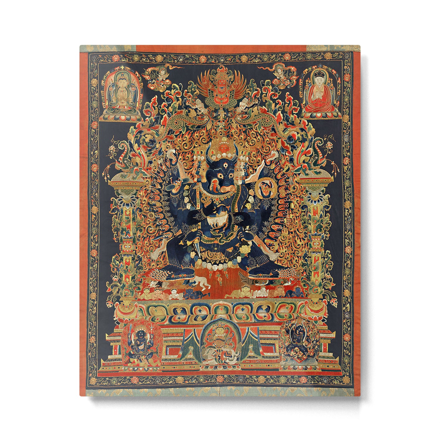Tantric Buddhist Vajrabhairava Deity 2 Metal Print Gallery Image 6