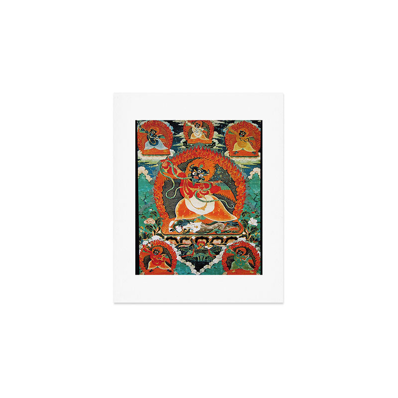 Tibetan Buddhist Hindu Garuda Shambala Art Print Gallery Image 1
