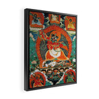 Tibetan Buddhist Hindu Garuda Shambala Framed Canvas Print Gallery Image 2